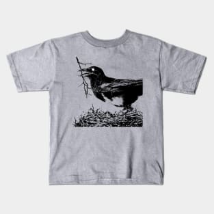 Crow me a river Kids T-Shirt
